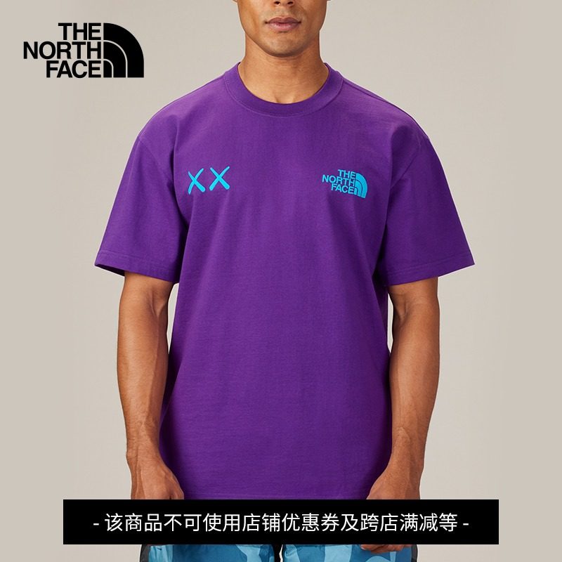 thenorthface北面kaws联名系列短袖t恤男户外春季上新|7wll
