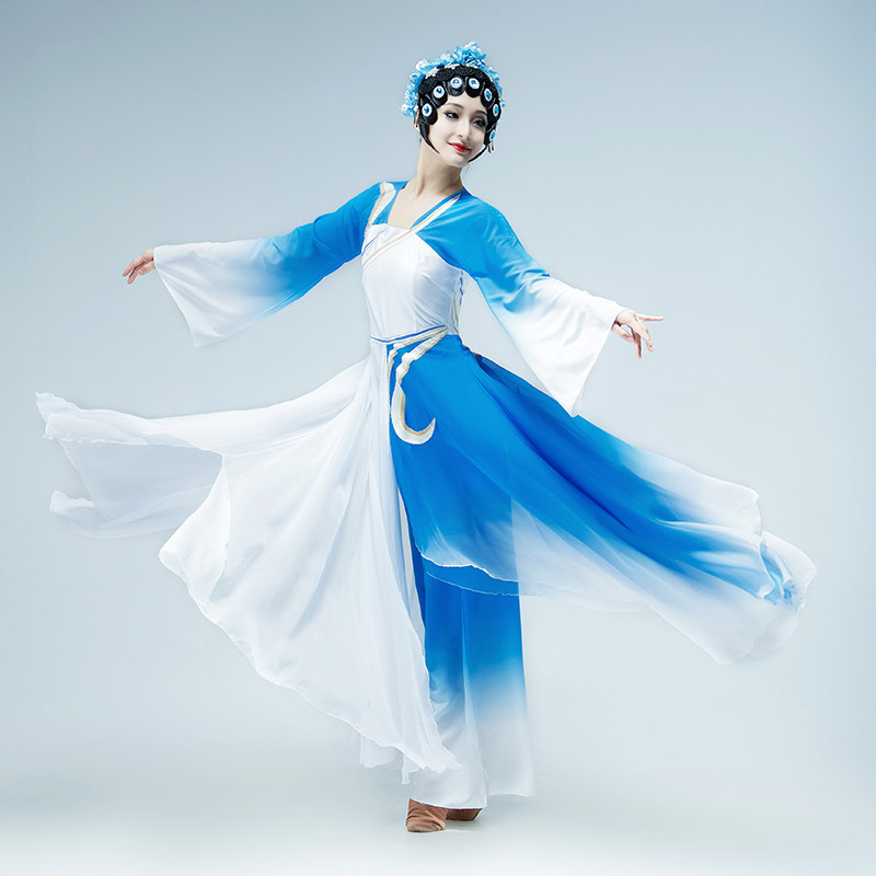 古典舞舞蹈服女飘逸锦瑟汉唐演出服装桃李杯中国舞仙气艺考