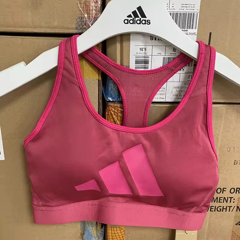 Adidas阿迪达斯跑步训练运动内衣女子健身瑜伽休闲背心胸衣GM6181