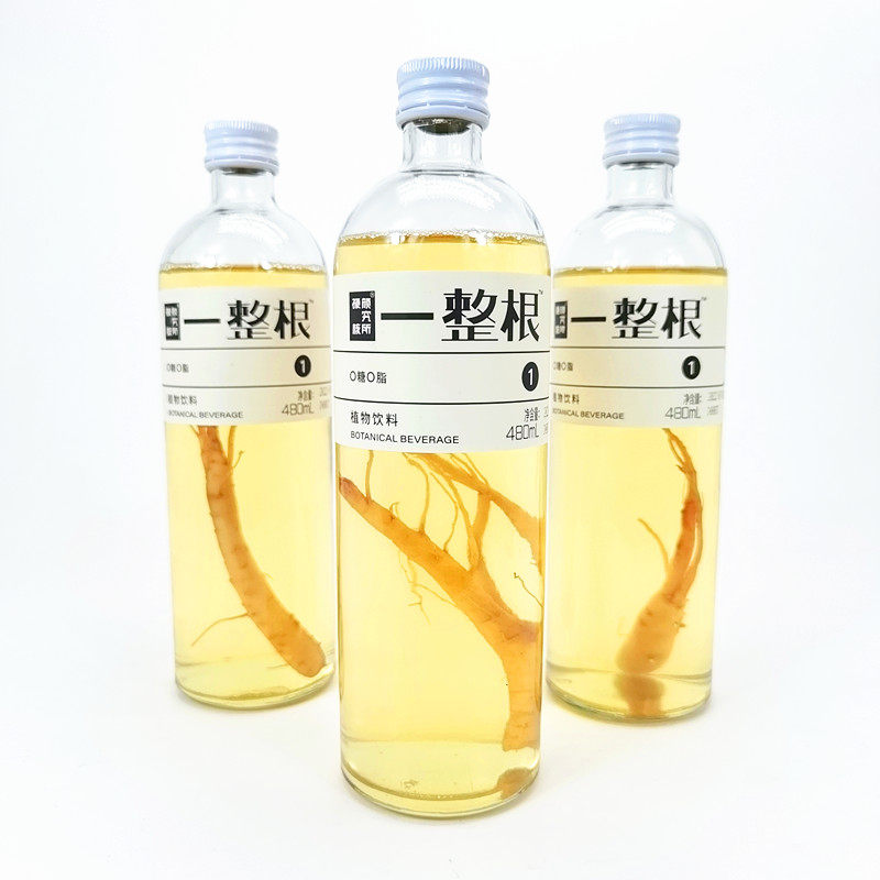 一整根人参水植物饮料罗森同款熬夜水小红书推荐
