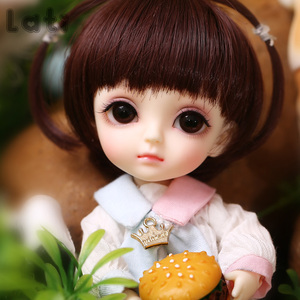 bjd 8分娃娃 lati黄系happy 玩偶 关节树脂 洋娃 送帽子