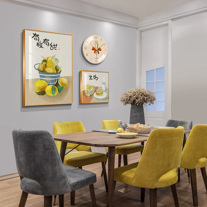 餐厅装饰画现代简约歺厅挂画创意餐厅壁画饭厅装饰画餐厅墙面装饰