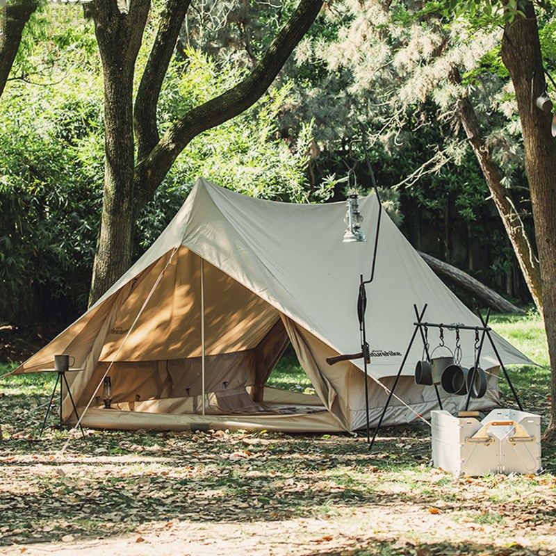 nh户外轻奢露营帐篷屋双人春帐glamping印第安营地帐蓬房a塔亘5.