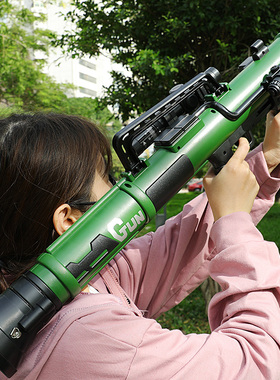 火箭炮筒电动发射器儿童榴弹大炮玩具枪吃鸡全装备男孩弹射抢rpg