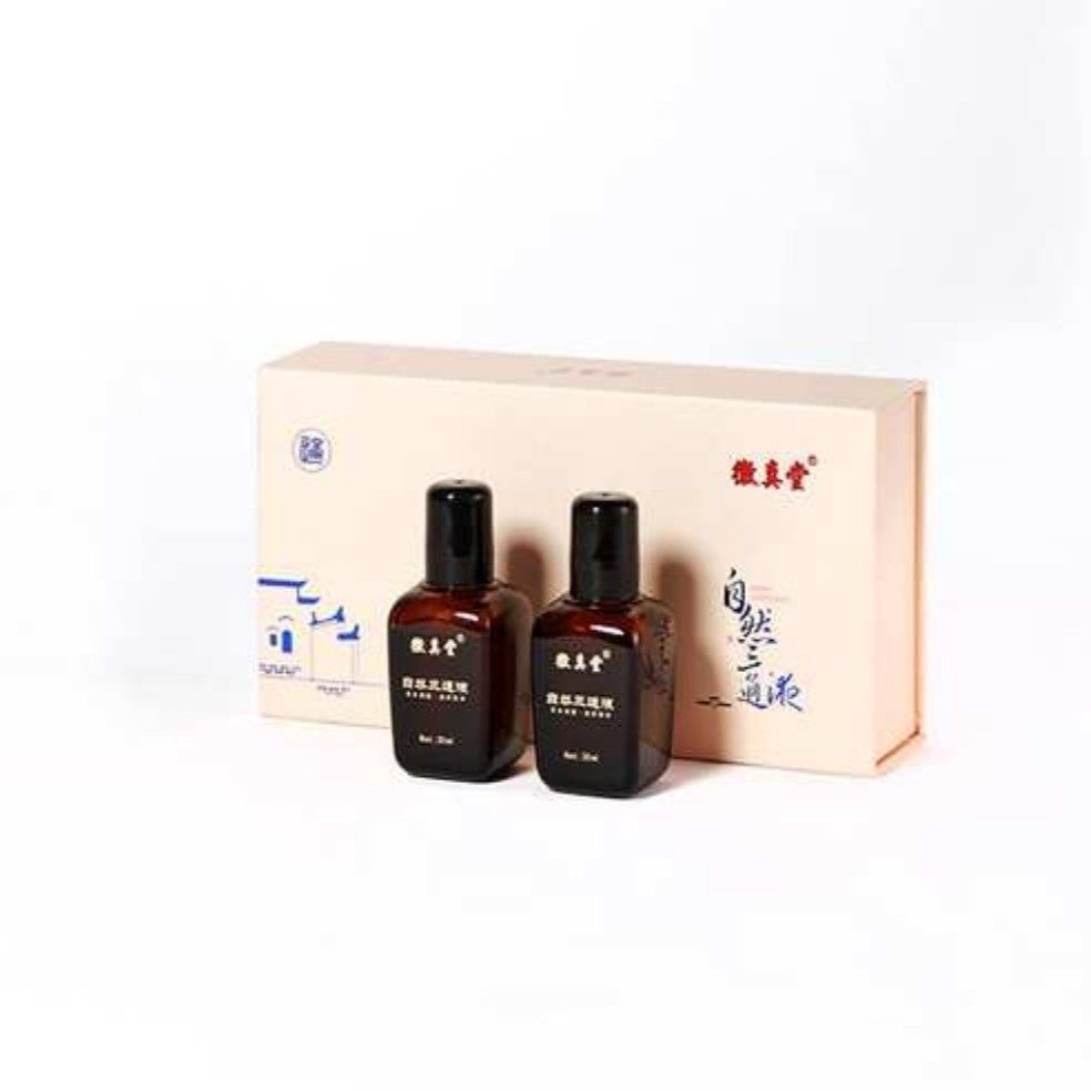 久航 包邮 徽真堂 自然三通液2瓶装30ml 缓解疼痛化淤堵 新包装