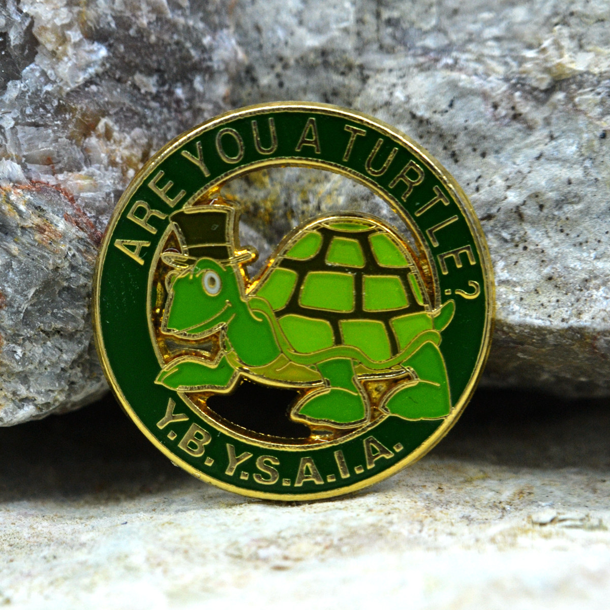 共济会freemason自由石匠 圆规尺子乌龟图案 小徽章胸章胸针