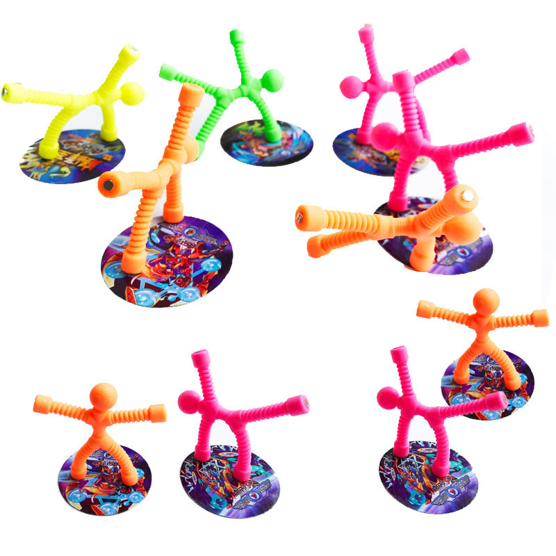 表情磁铁人贴片吸铁小人偶搞怪爬墙人磁力片拼搭益智创意儿童玩具