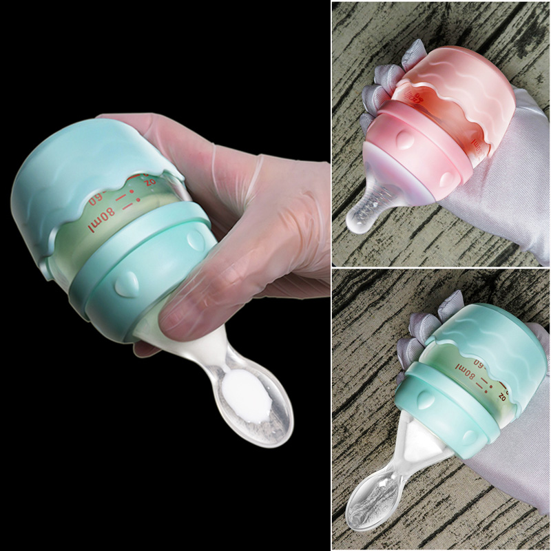 玻璃奶瓶新生婴儿儿奶瓶玻璃宽口径防摔迷你小号带勺初生喂水奶瓶|msdalam kategori lampin/Xihu/makan/push pelarik, Memberi makan botol/botol yang berkaitan, Memberi makan botol - dari Buy2taobao.com untuk memberikan perkhidmatan ejen Taobao profesional membeli