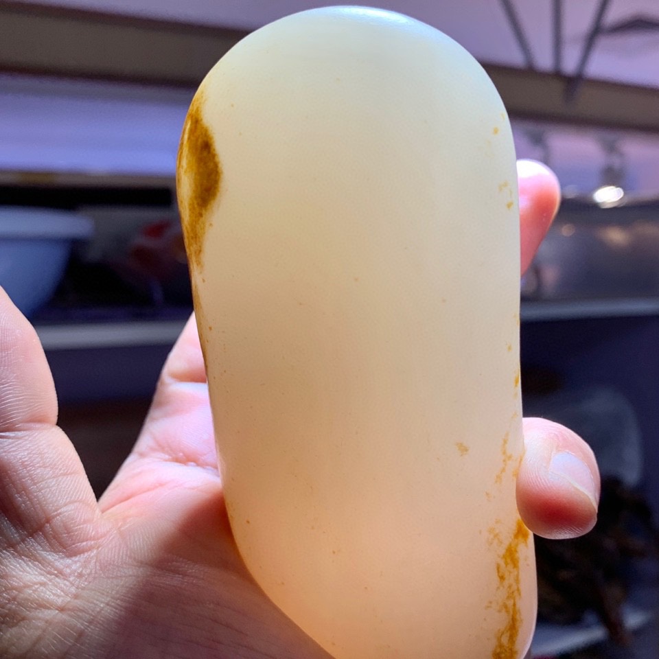 新疆和田金皮羊脂白玉籽料原石雕刻料毛料原籽天然把玩件收藏品