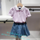 Polo walk KIDS童装专柜正品24年夏新款女童休闲T恤BVTW425F0252