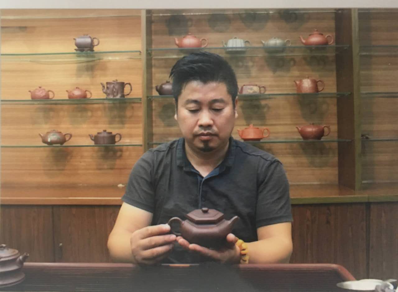 【大彬六方】高级工艺美术师 张伟军 优质紫泥方壶宜兴紫砂壶茶壶