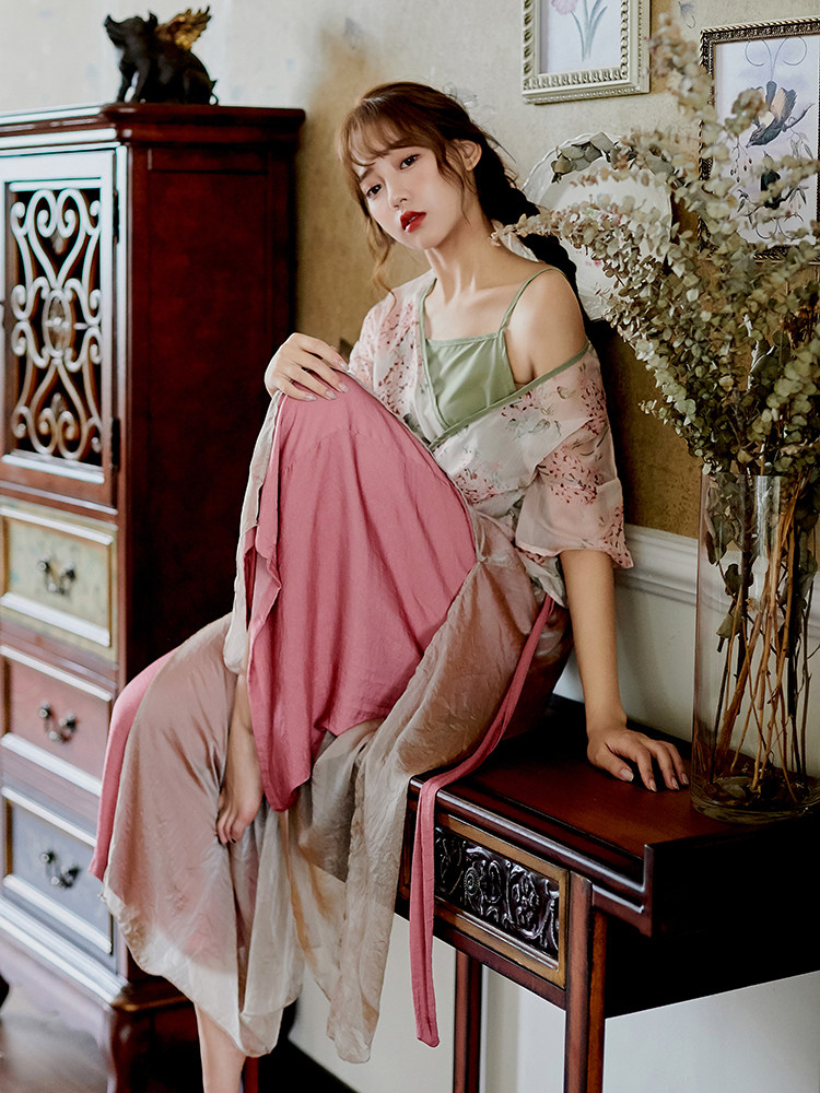 一折夏装女裙裤_南风谷 原创改良汉服中国风日常宋裤汉元素夏装阔腿裤