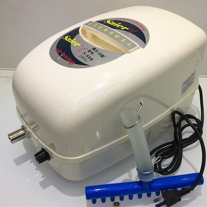 海豪s150c交直流两用增氧机大功率钓养鱼卖鱼充电冲氧气泵打氧机