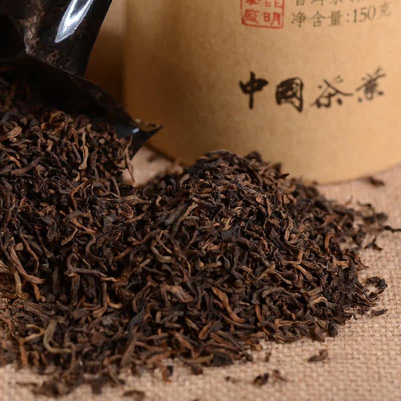 9kg 2012年知名品牌中茶宫廷普洱熟茶 散茶 150g*60罐