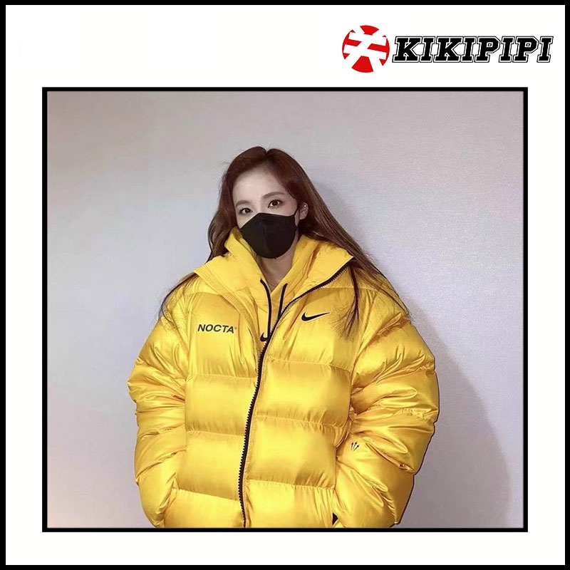 nike x drake nocta 耐克联名黑色黄色羽绒服外套 da4137-010-739