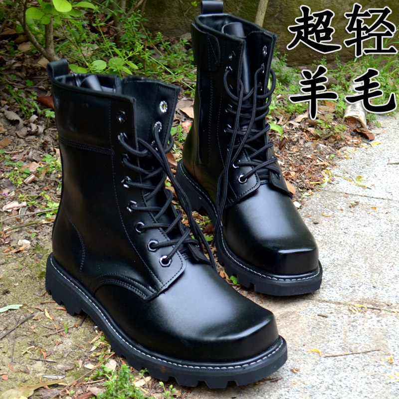 Boots Steel head Ultralight Male boots The special arms wool outdoors genuine leather Security staff Riding boots Autumn and winterin the Men's Shoes, Boots category - from Buy2taobao.com to provide professional Taobao agent buy service