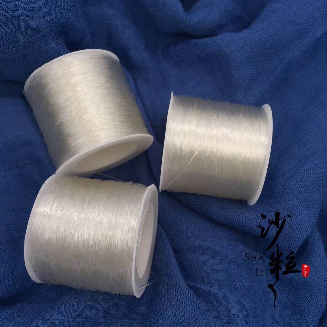 沙粒手作 精品透明水晶弹力线穿珠子用鱼线_不打折现价5元