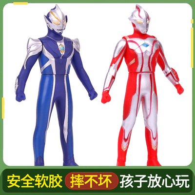 奥特曼软胶玩偶