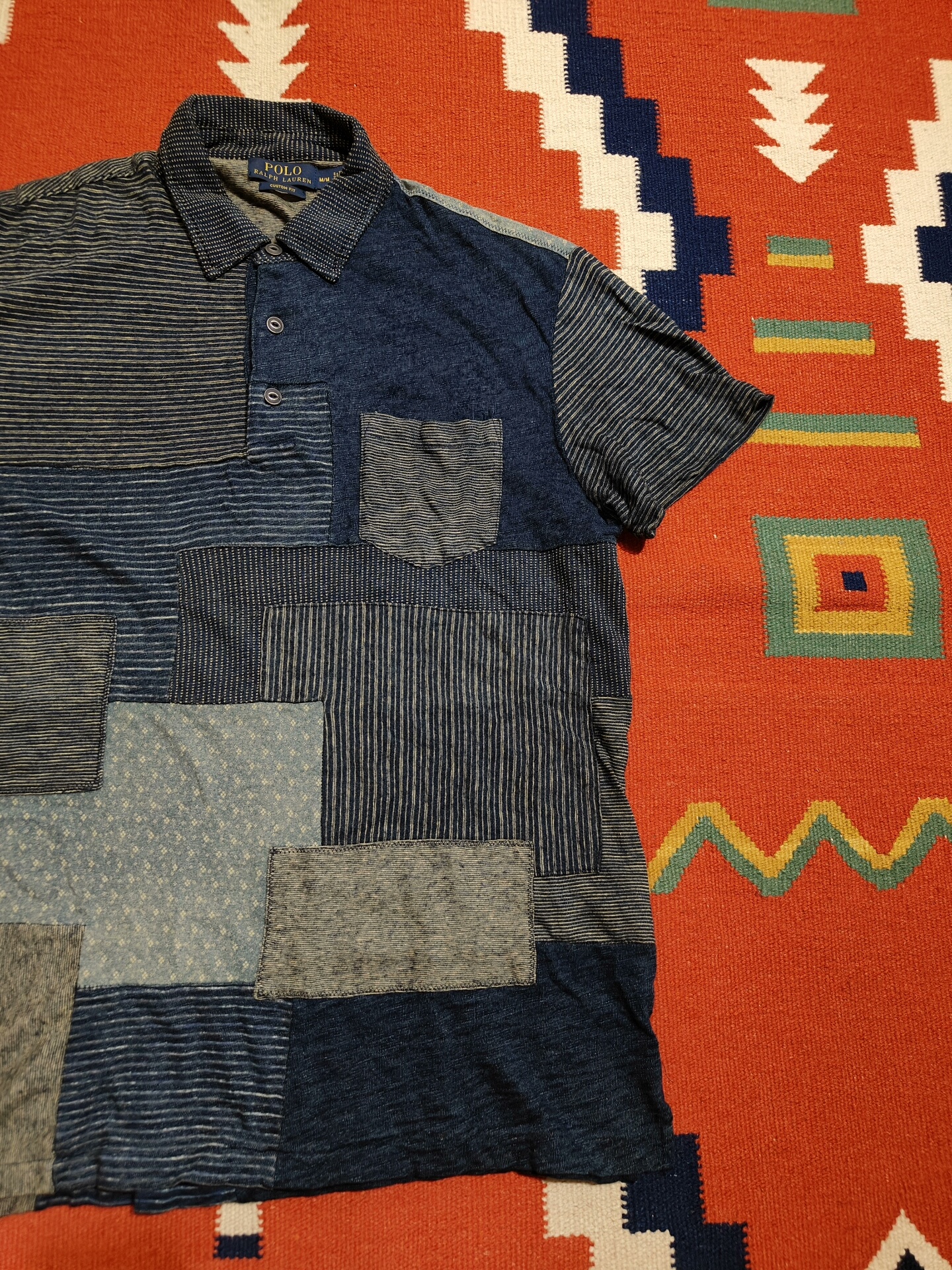 Polo Ralph Lauren Patchwork T-Shirt — front