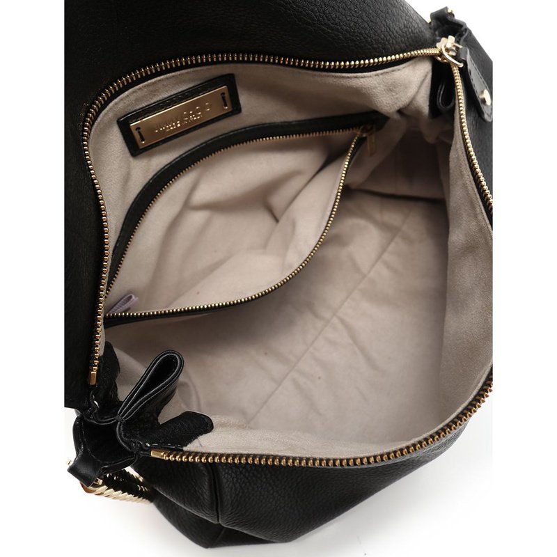 [无保留价][9.0新]周仰杰jimmychoo女士真皮肩包黑色链条 252867