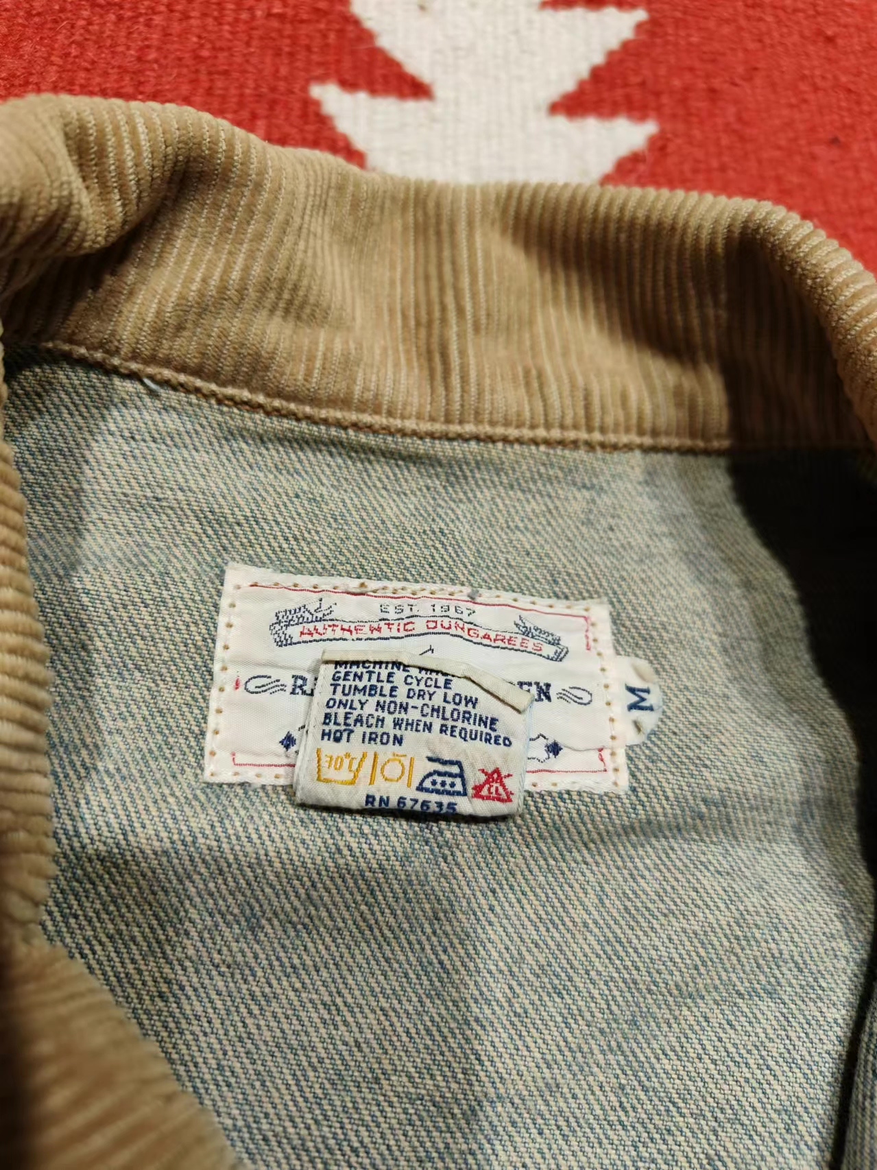 Vintage Polo Ralph Lauren Denim Jacket — detail