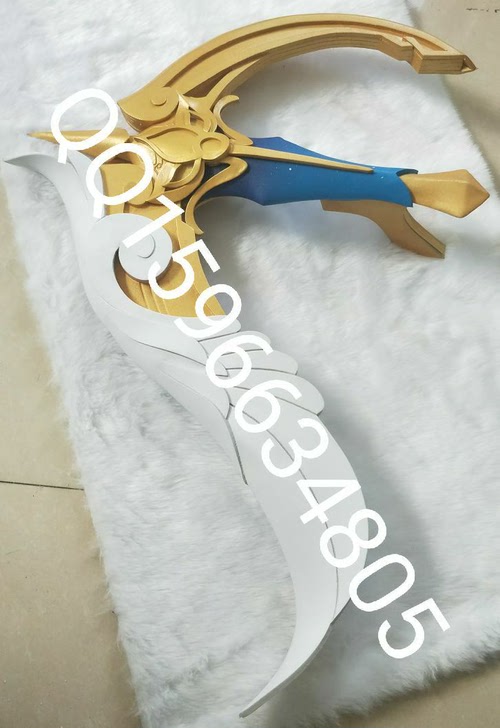 王者荣耀虞姬cos云霓雀翎cosplay道具武器