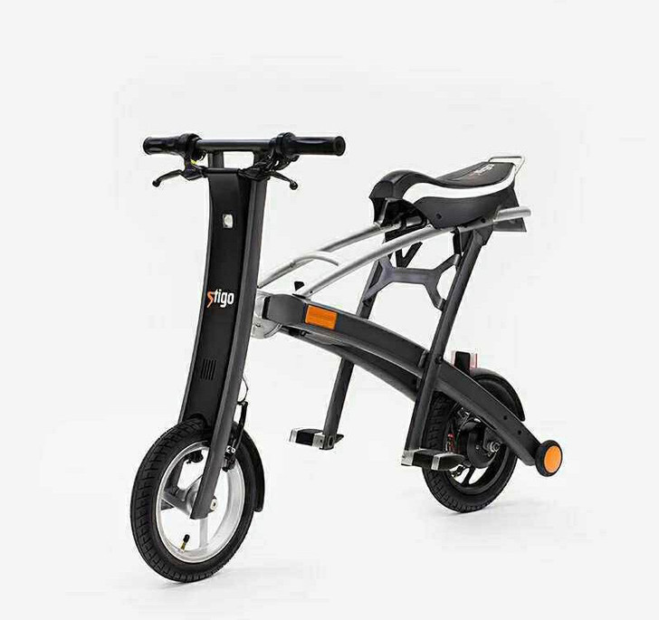 全新Stigo折叠电动自行车单车代步车迷你电动