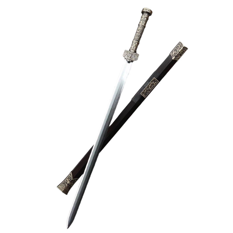 【莫干剑】28寸烧刃汉剑(黑檀款)省工美大师季劭聪 未开刃 古风