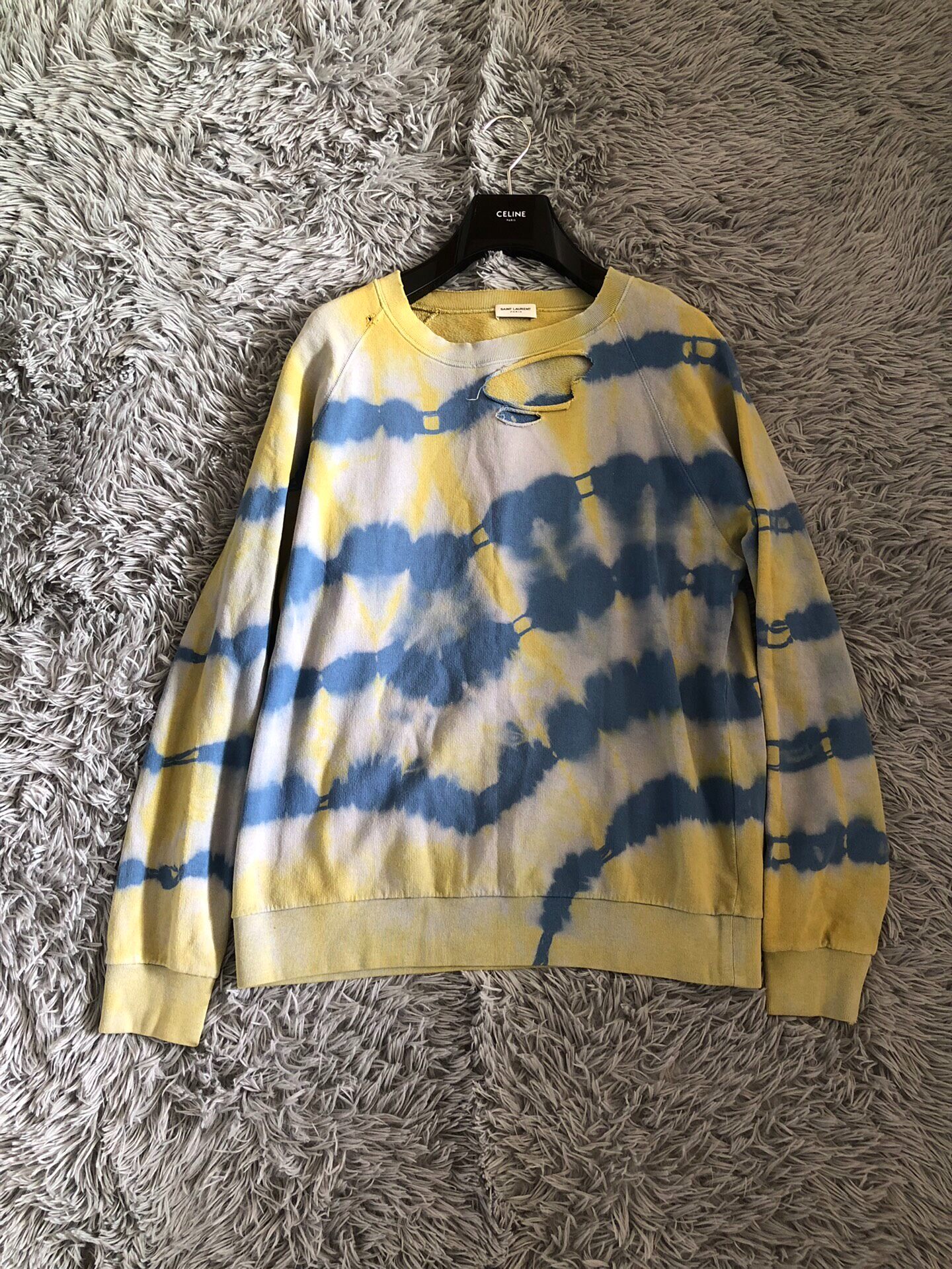 Saint Laurent 16SS Tie-Dye Sweatshirt