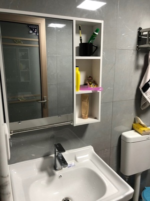 吐槽体验:欧路莎纯白实木浴室柜怎么样?我的真实感受