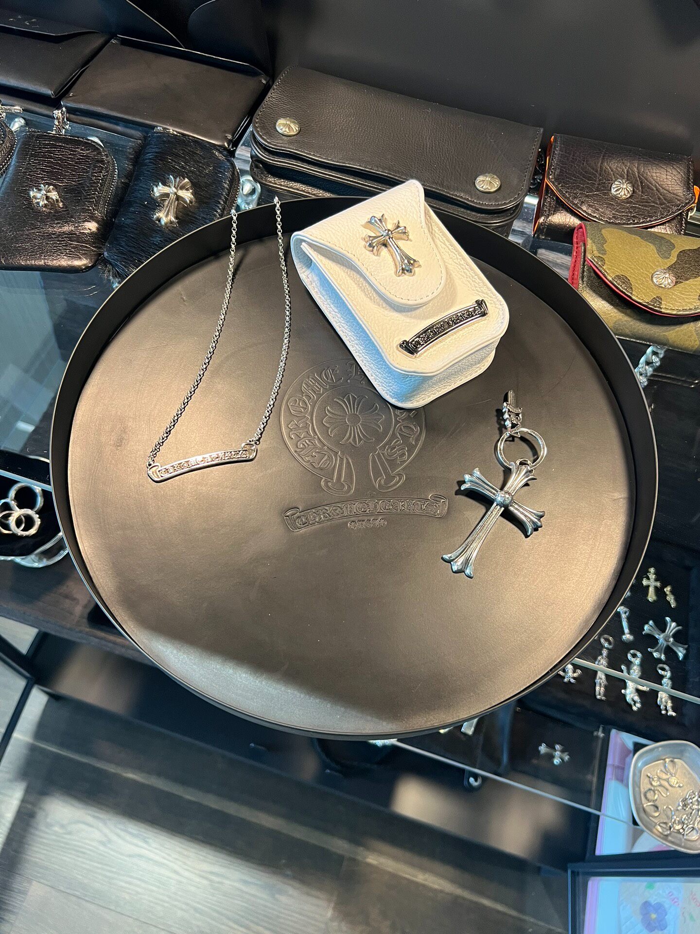 Chrome Hearts Gold Accessories