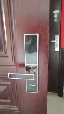 评测点评装修用三星指纹锁DR717怎么样，质量好不好呢？【点评吧】