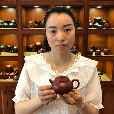 王婷【手工福音壶】大红袍 宜兴紫砂壶茶壶 附执壶照 把玩入门