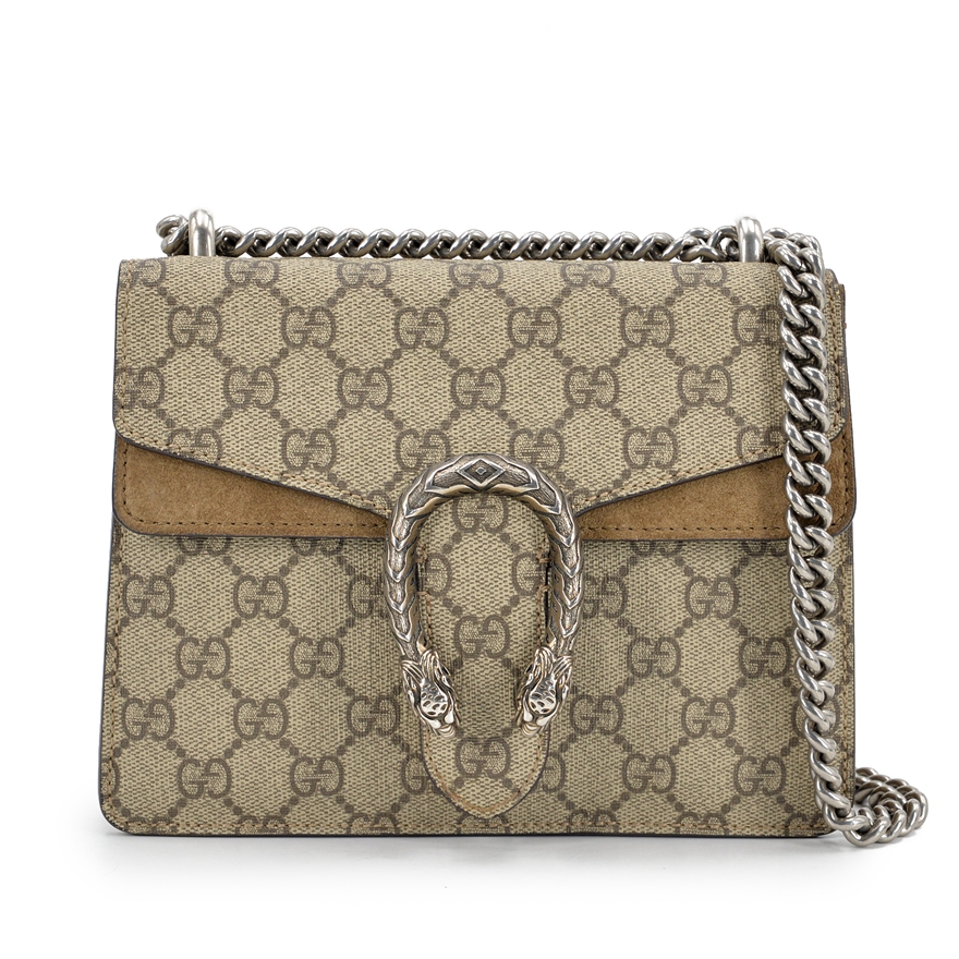 [9.8新][中检]古驰gucci女士酒神dionysus系列小号单肩斜挎包