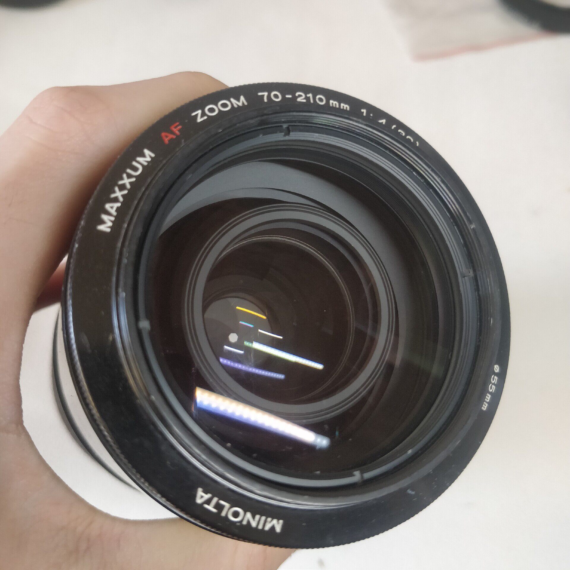 美能达ma口70-210mmf4小三元a口索尼自动 338包邮