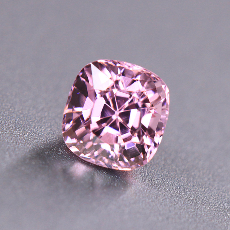 无保留价 动人樱花粉 1.24ct天然尖晶石 国检0109 裸石 d28 w - 拍卖