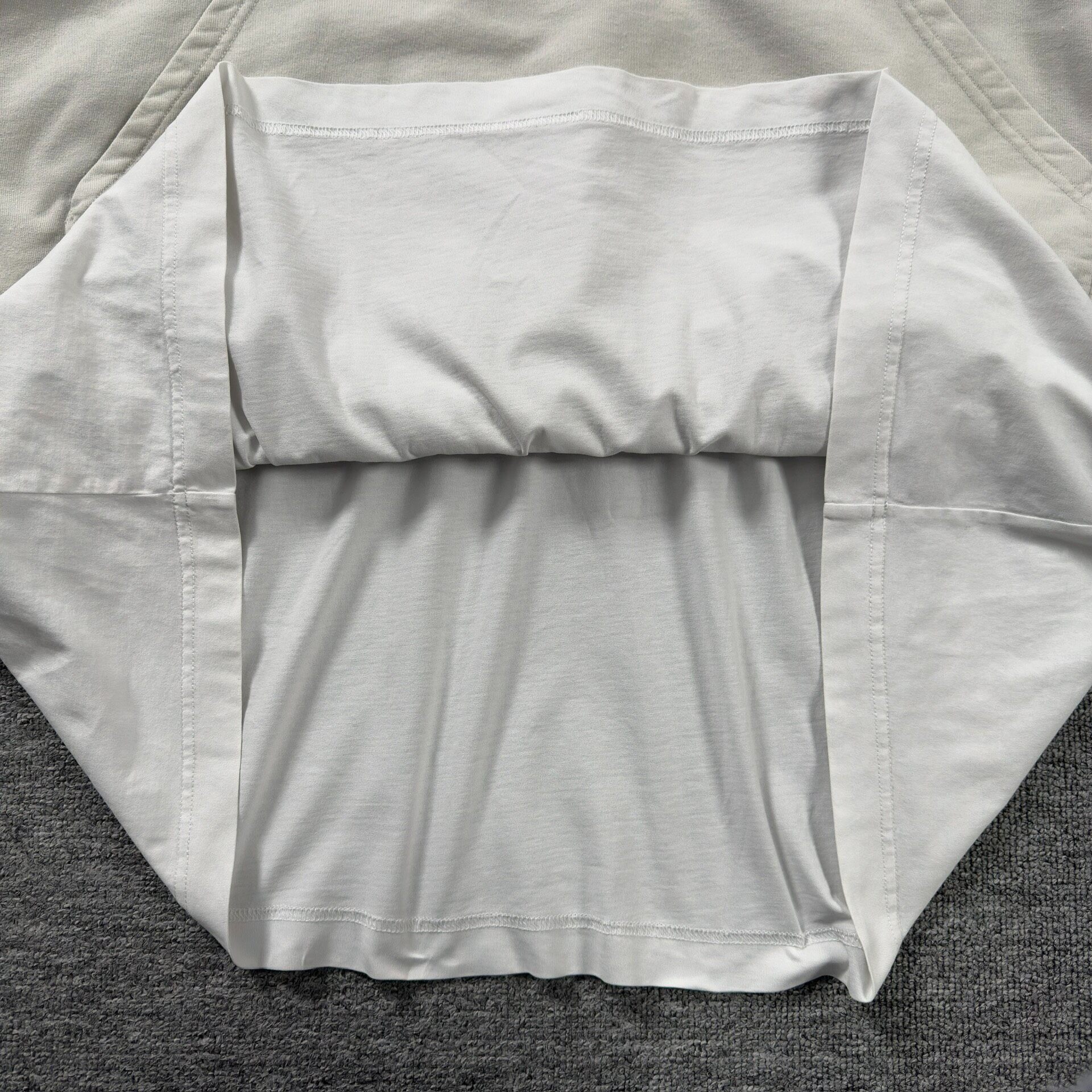Balenciaga XXXL Layered Hoodie — detail