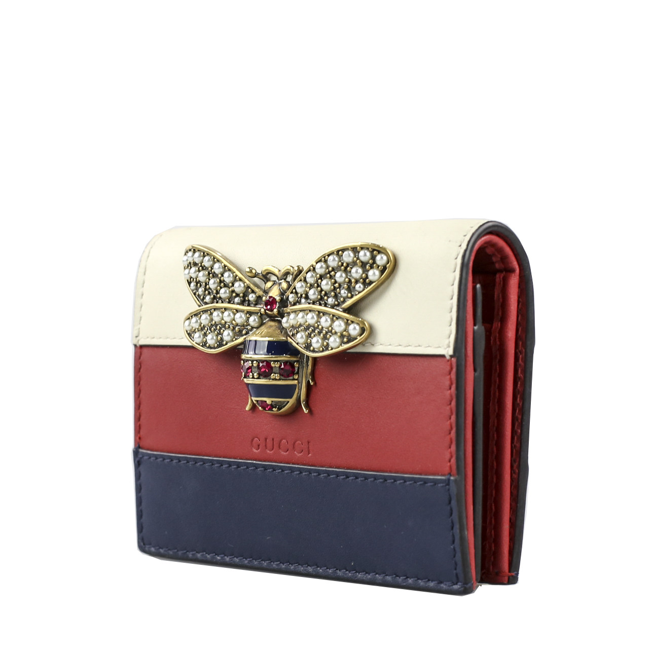 [9.5新]古驰gucci小蜜蜂女士短款钱包-237