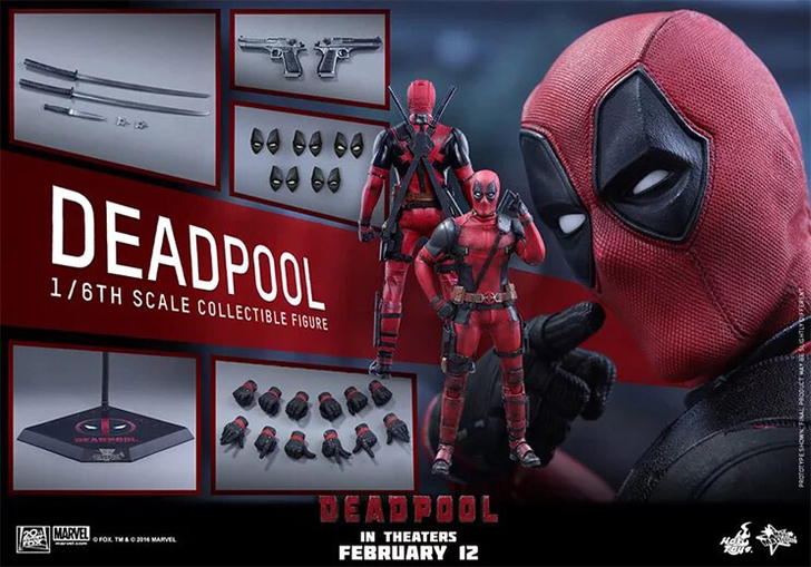 死侍1.0全新hottyos1/6deadpool