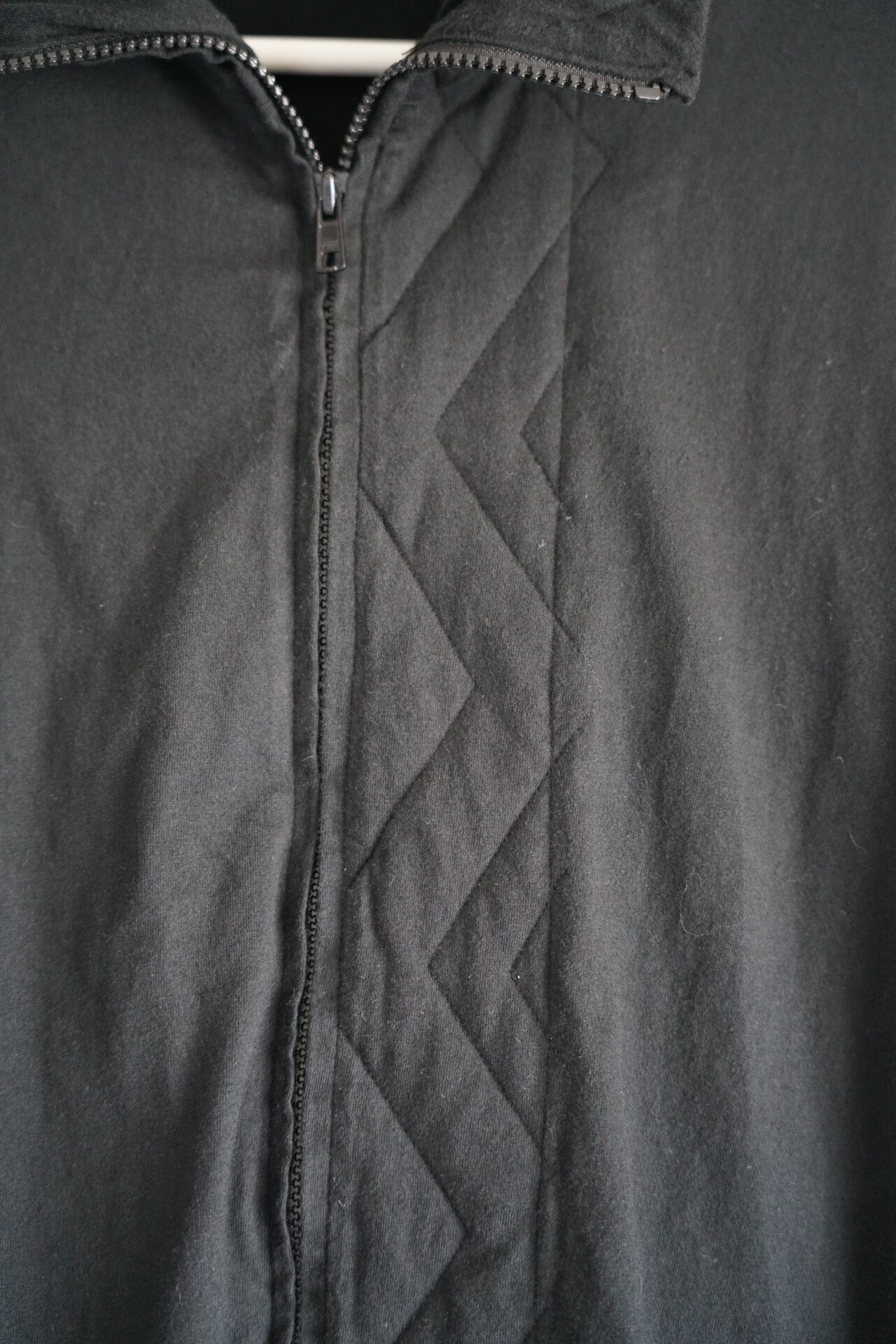 Yohji Yamamoto 07AW Twill Zip Shirt Jacket — back