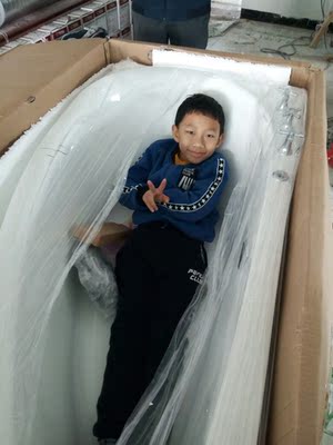 发个贴子，问下埃飞灵独立式亚克力浴缸质量怎么样?