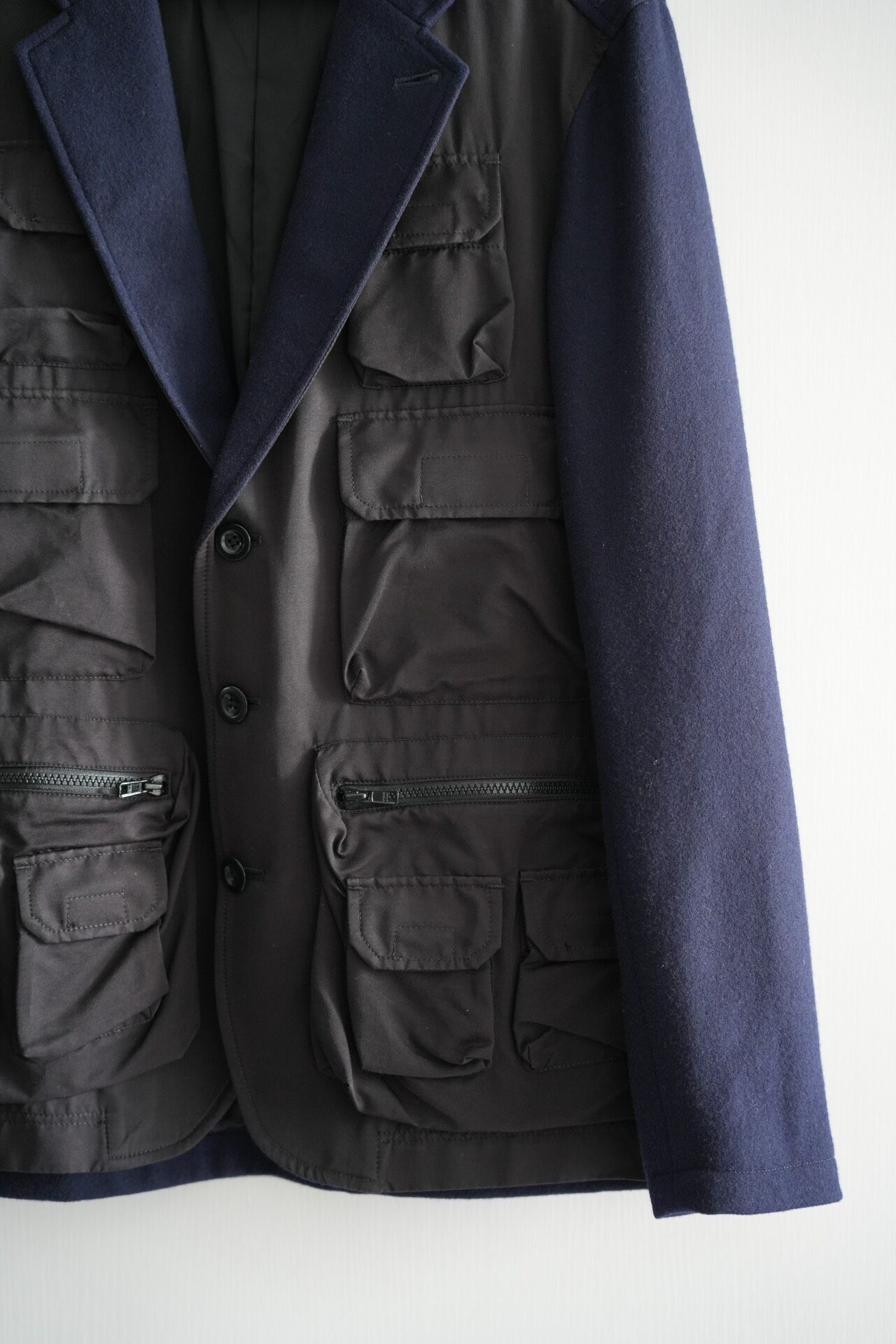 Yohji Yamamoto 12AW Multi-Pocket Suit — label