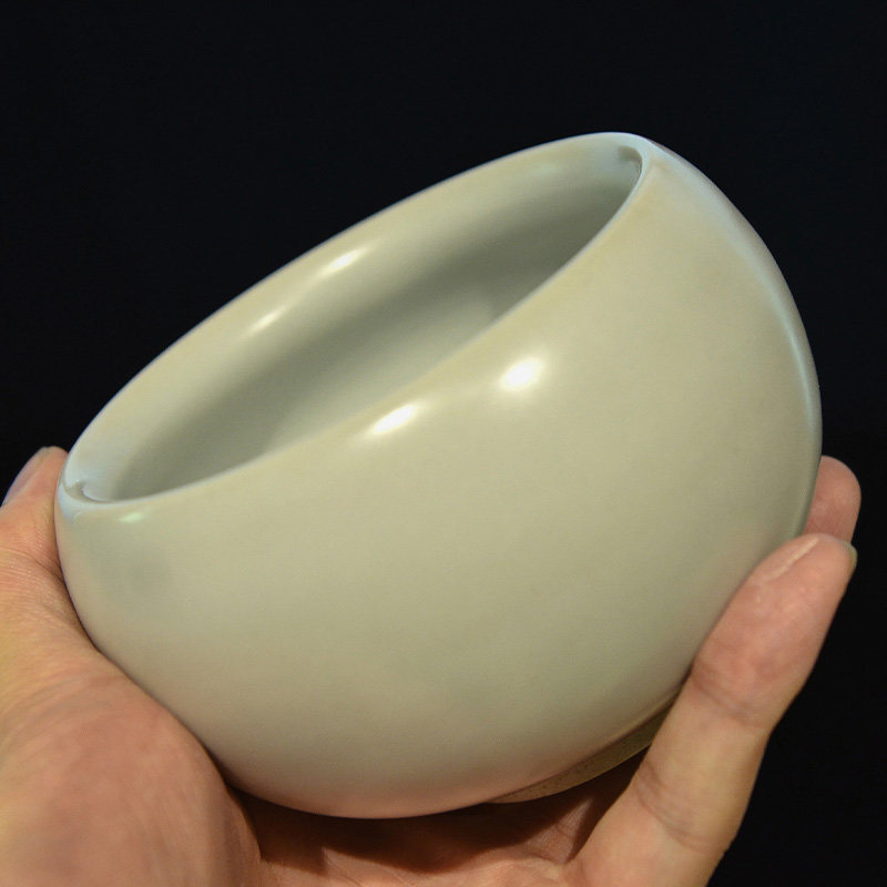 景真堂 手工【月白汝窑小水洗】口径10.2cm 景德镇 陶器瓷器