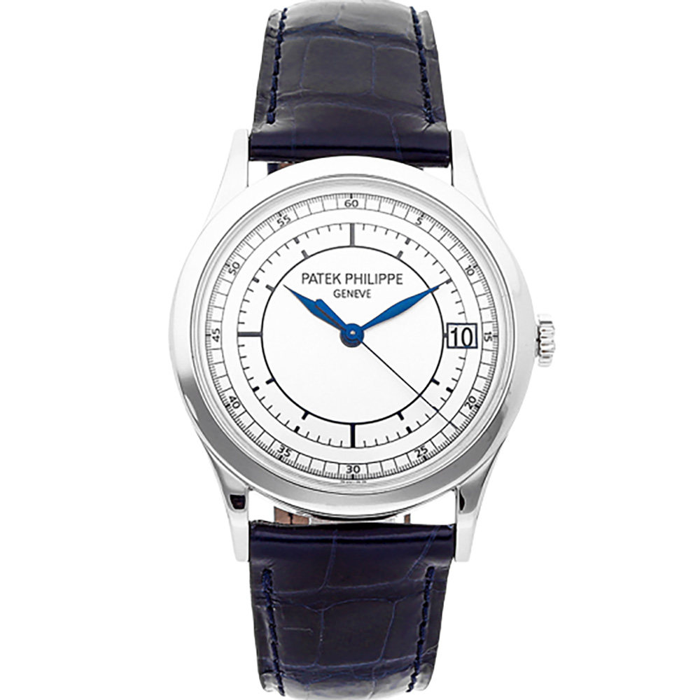 [9.5新]百达翡丽 自动机械 18k白金 自动机械 手表男表5296g