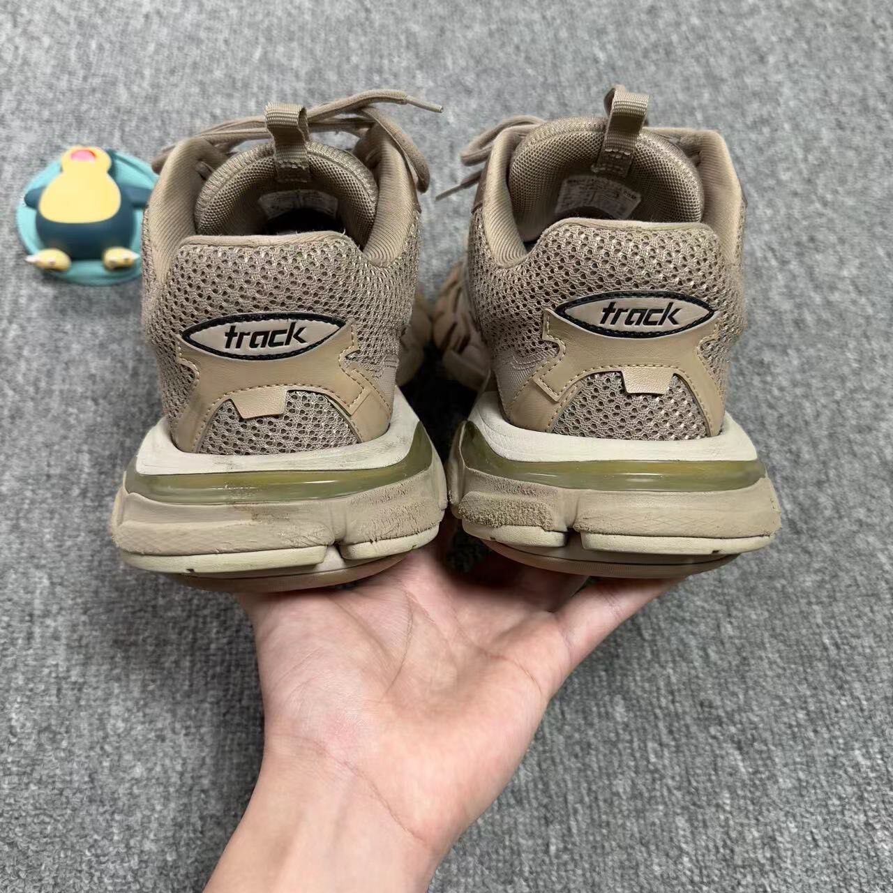 Balenciaga Track 3.0 Brown Sneakers — detail