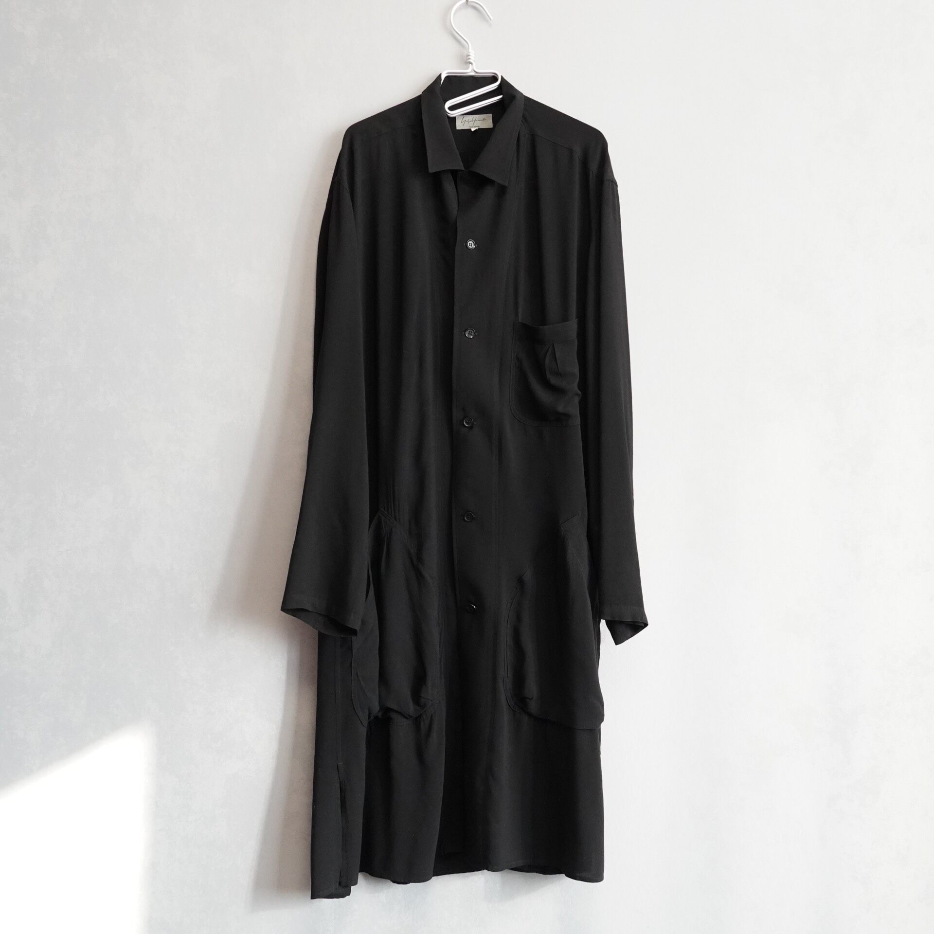 Yohji Yamamoto 13SS Three Pocket Rayon Shirt
