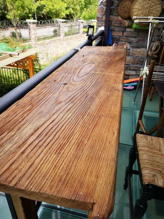 老榆木板实木板老木板旧木板复古怀旧老门板茶桌风化木板桌面定