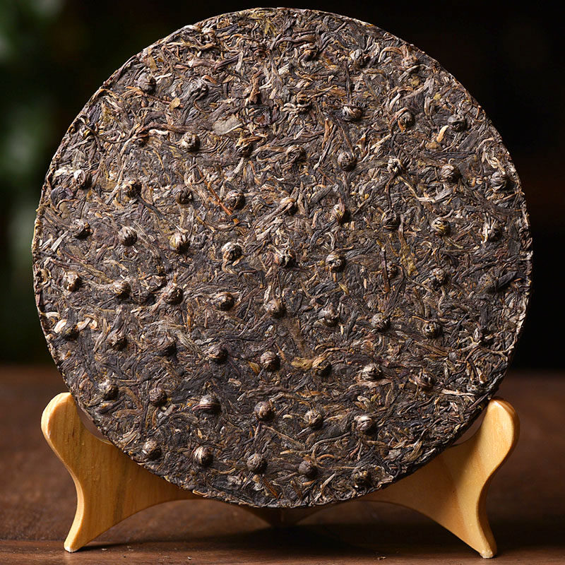 【7饼】传世印级红印铁饼中茶2016年云南普洱茶生茶400g/饼