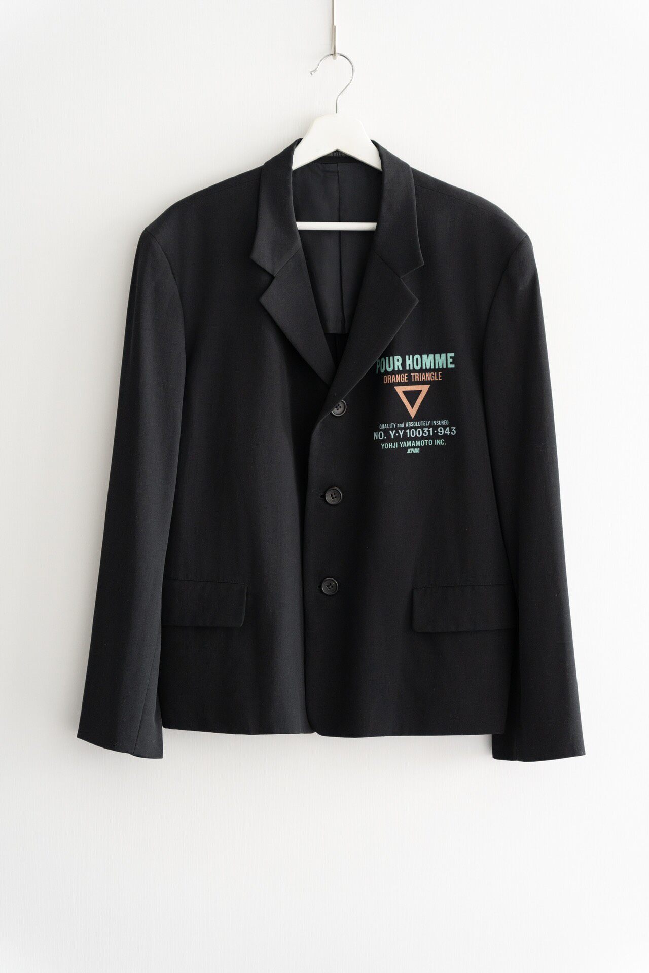 Yohji Yamamoto 93ss Chest Print Suit