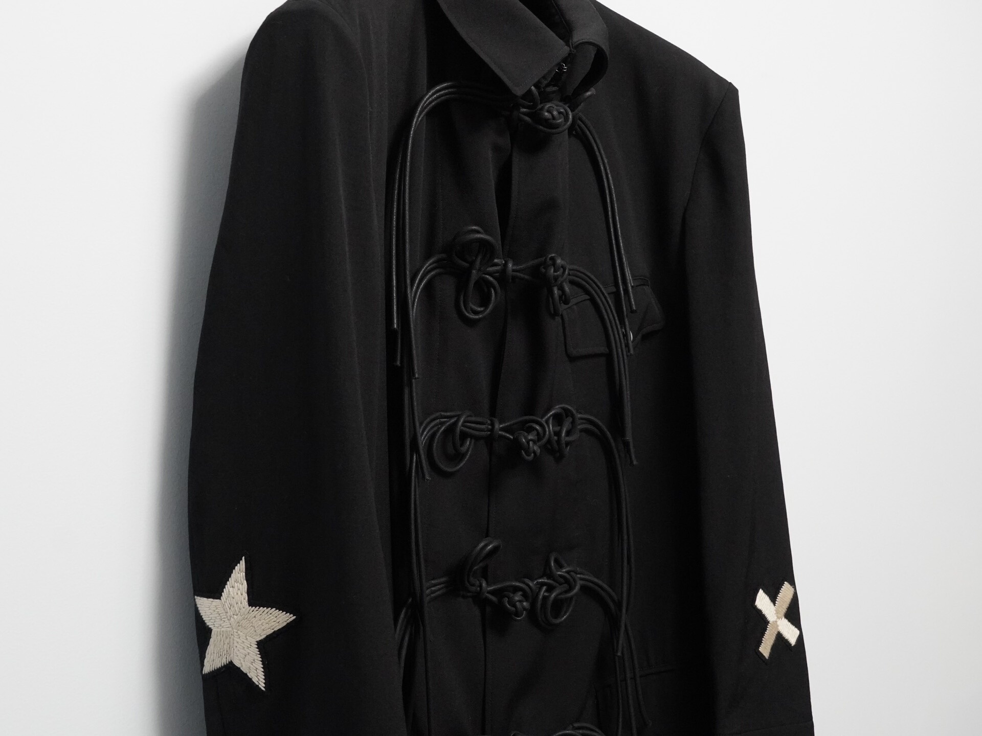 Yohji Yamamoto 2019AW Asymmetric Coat — back